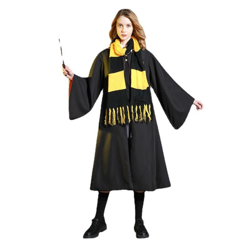 Harry Potter Hogwarts House Robe Halloween Cosplay Costume Adults Kids