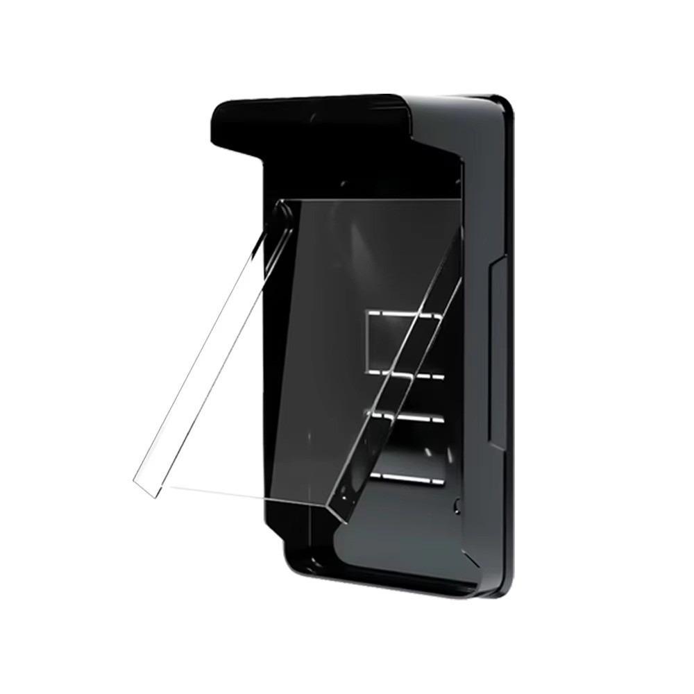 Outdoor Doorbell Cover with Transparent Panel Protection Shell For Access Control System