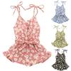 Toddler Girl Baby Romper Summer Clothes Floral Straps Rompers Jumpsuit