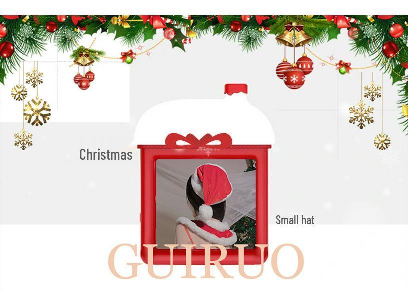 Бархатный рождественский плащ и юбка с плюшевым бюстгальтером 2769