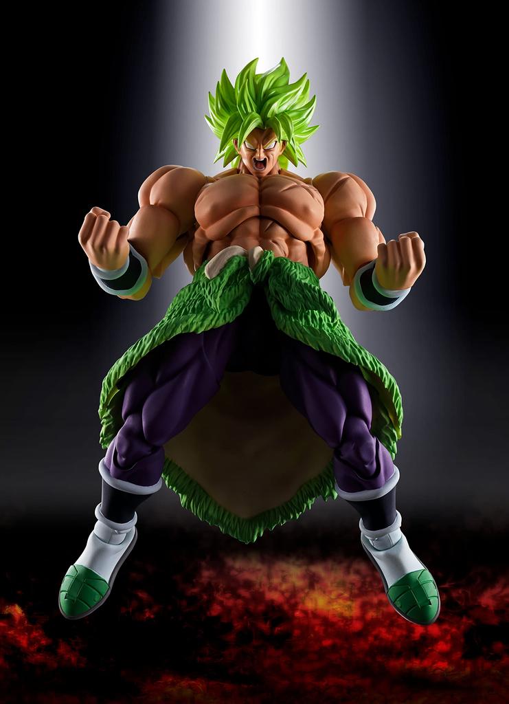 TAMASHII NATIONS Dragon Ball Super Broly Super Saiyan Broly Full Power Approximately 220mm PVC ABS Painted Movable Figure S.H.Figuarts &
