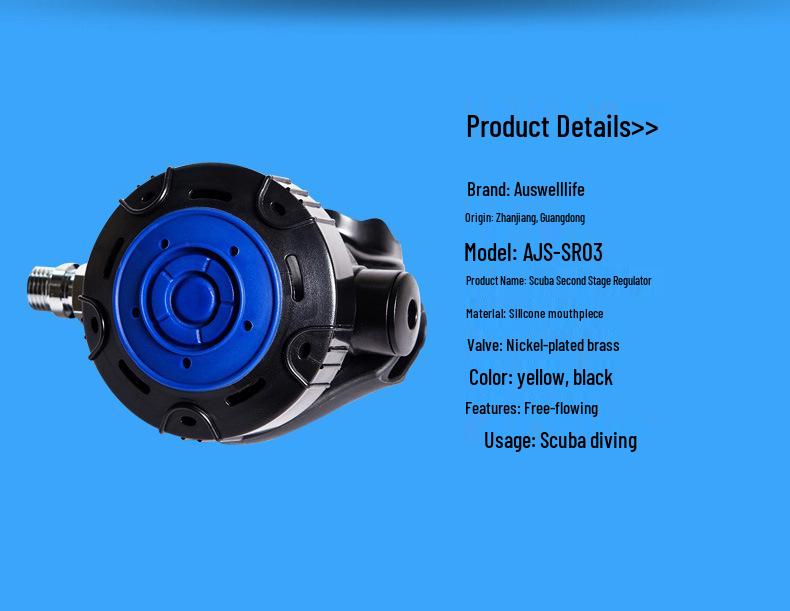 Регулятор для дайвинга Aojiasheng Вторая ступень