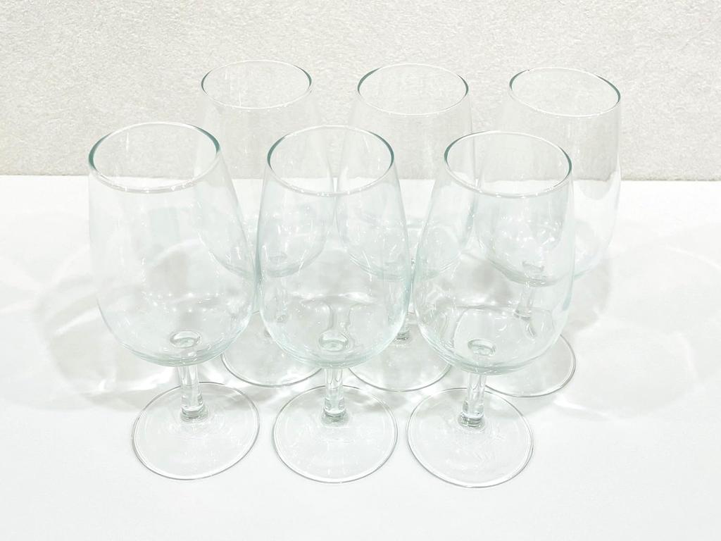 Set of 6 ISO-Type 210ml Tasting Glasses, Made in Spain, International Standard