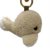 Furry Wool Whale Car Keychain Bag Hangings Whale Keyring Furry Dolphin Keychain  Couple Gift