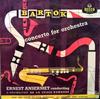 LP Record BARTOK  ERNEST ANSERMET CONDUCTING  Concerto For Orchestra LXT5305 DECCA 1957 Germany Classical Used