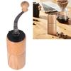 Ручная кофемолка с регулируемой грубостью помола, тихая портативная деревянная ручная кофемолка для дома