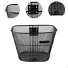 Bike Front Basket Bicycle Storage Metal for Mountain Road Bikes