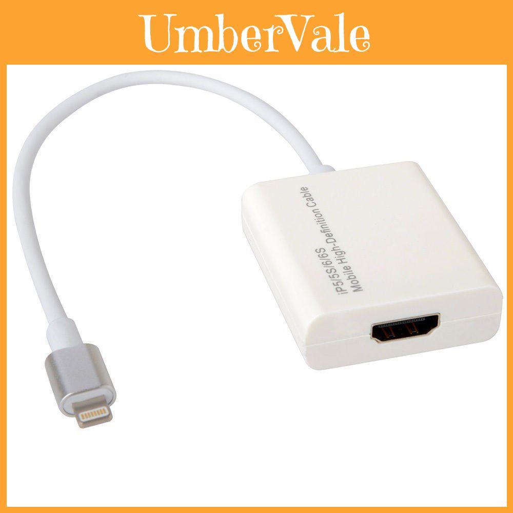 Кабель-адаптер Apple Lightning на HDMI с медным сердечником для зеркалирования экрана и потоковой передачи HD-видео