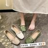 French Evening Wind Mary Jane Shoes Women's Summer Skirt Sandals New Light Mouth Soft Sole New Chinese Single Shoes
