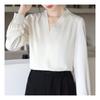 NaVaVa Women Solid V Neck Long sleeVe Blouse Nb2313