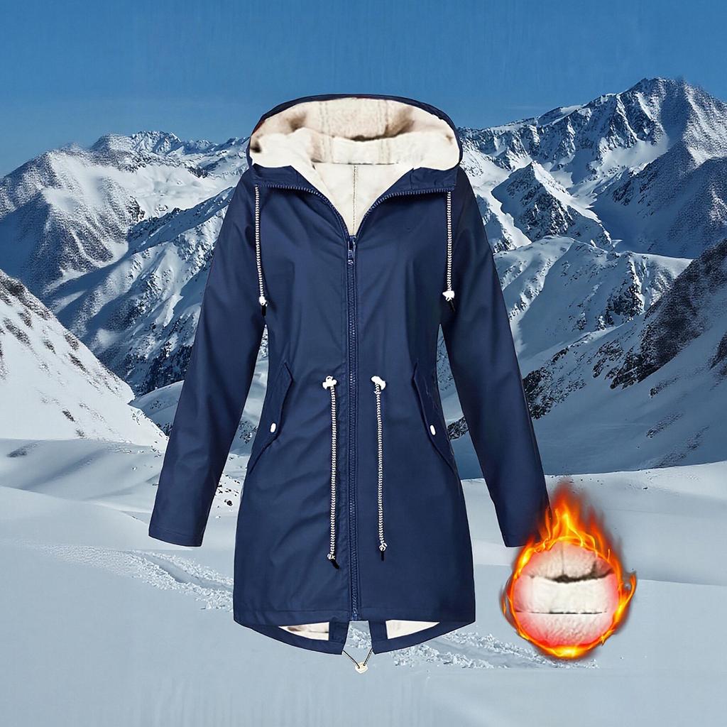 Женская уличная водонепроницаемая куртка с капюшоном для альпинизма