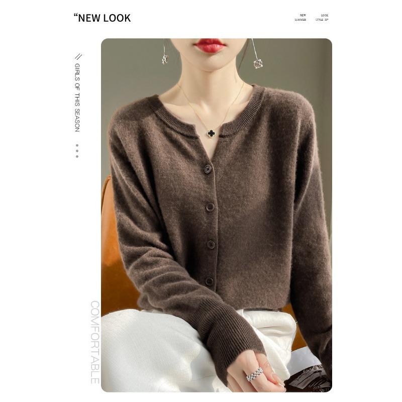 Women S Casual V Neck Long Sleeve Knit Cardigan Coat