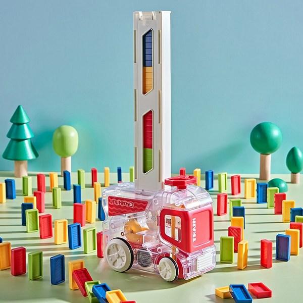 Automatic Domino Train 120p Domino Chip Infant Toy Children's Toy Birthday Gift Nephew Gift, Korea Representative Board Game