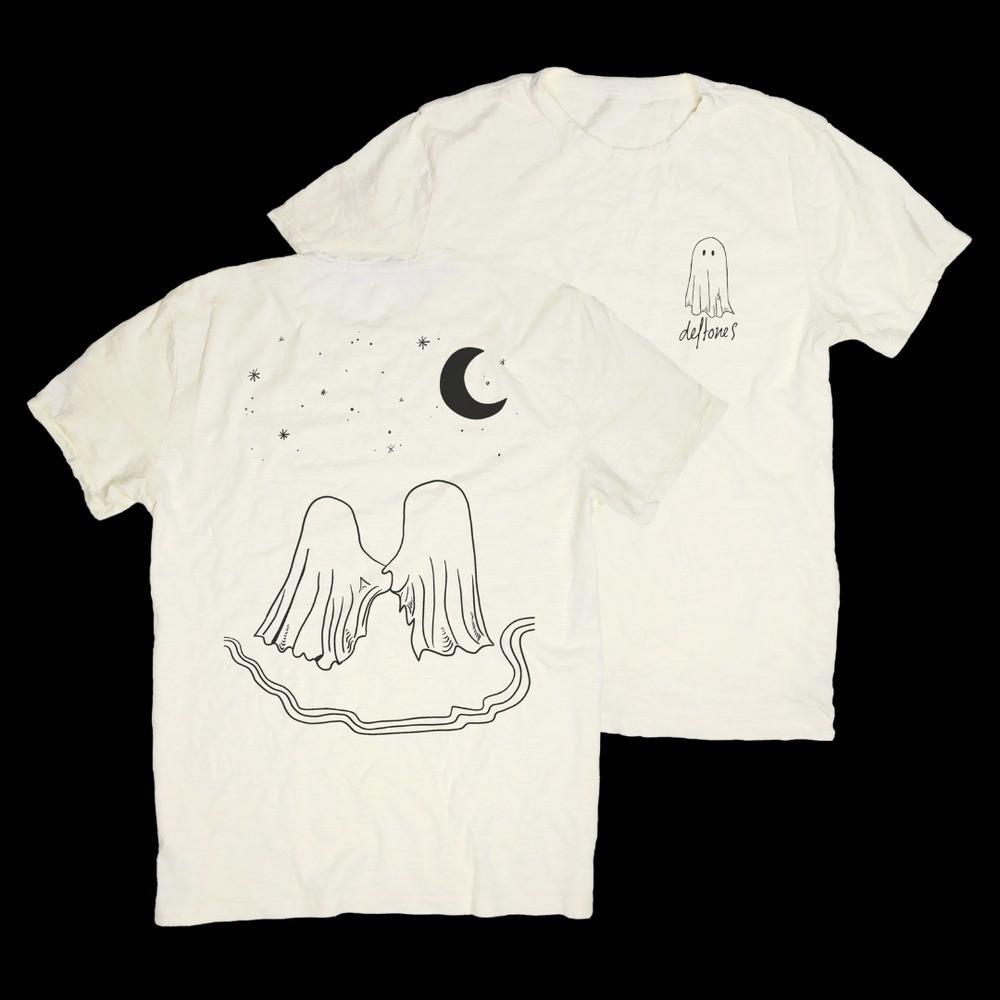Deftones Ghosts Кремовая футболка Размер S-5XL Comfort Colors Репринт Унисекс футболка