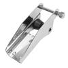 Boat Anchor Roller Stainless Steel 200mm Polished Marine Bow Roller Holder with Spring Pin for