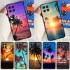 Летний Закат на Пляже Пальма Для Samsung Galaxy M14 M34 M54 M33 M13 M23 M53 M15 M55 M31 M51 M20 M30s M32 M52 Чехол для Телефона