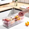 Detachable Fresh Iced Box Plastics Ice Fruit Tray Household Chilled Garnish Tray  Work