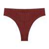 4PC/set Sexy T-back G-String Thong For Women Comfortable Cotton Panty Underwear