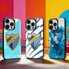 Горячий M-Malaga C-CF Чехол для телефона Для iPhone 17,16,15,14,13,12,11 Plus,Pro Max,XS,Цветной серебристый чехол для телефона