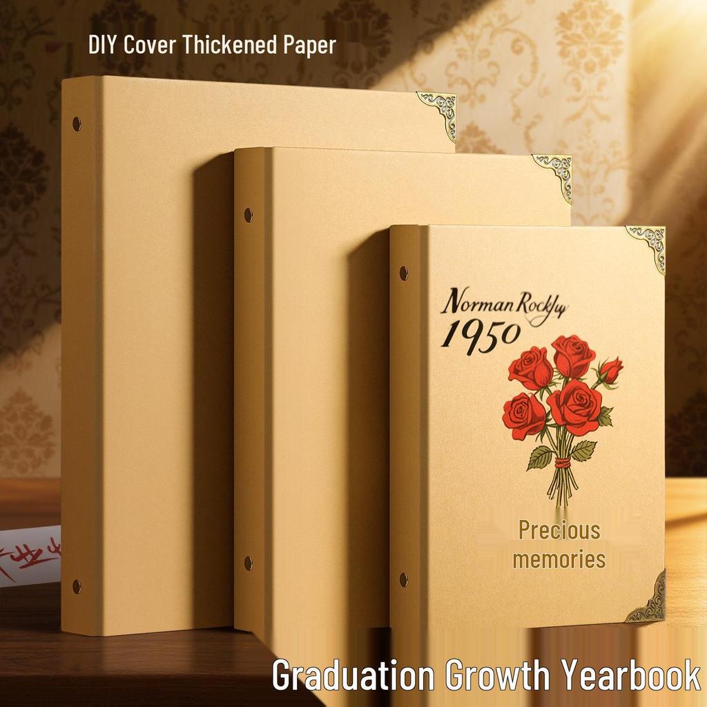 Sixth Grade Graduation Memory Album: DIY Handmade Loose-Leaf Book