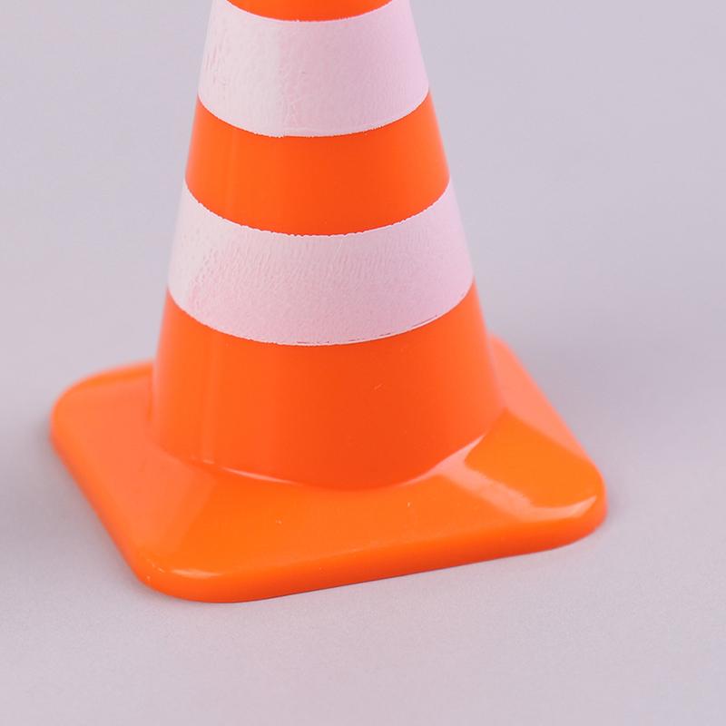7Pcs Mini Traffic Road Cones Toys Training Roadblock Signs Educational Toy