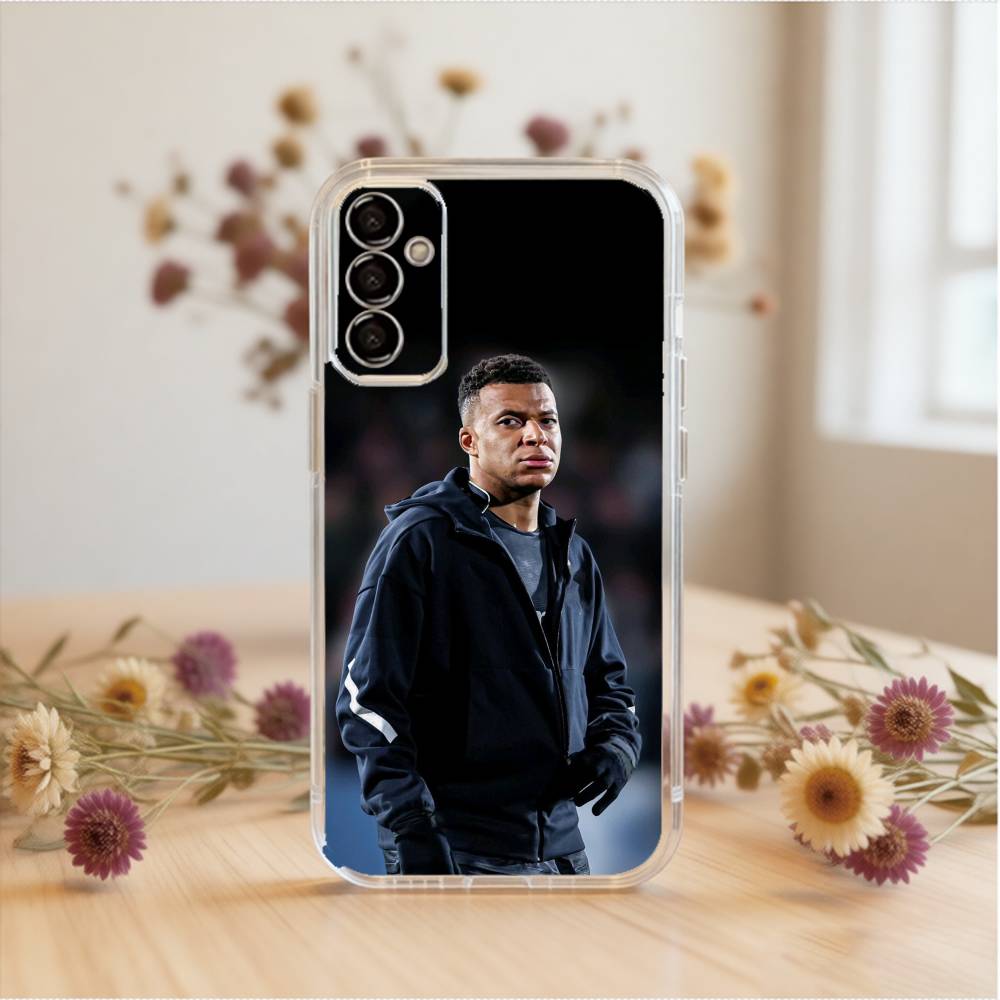 Килиан Мбаппе Чехол для телефона Прозрачный Силиконовый Мягкий Для SamsungA10,12,20,21S,30,31,40,50,51,52,70,71