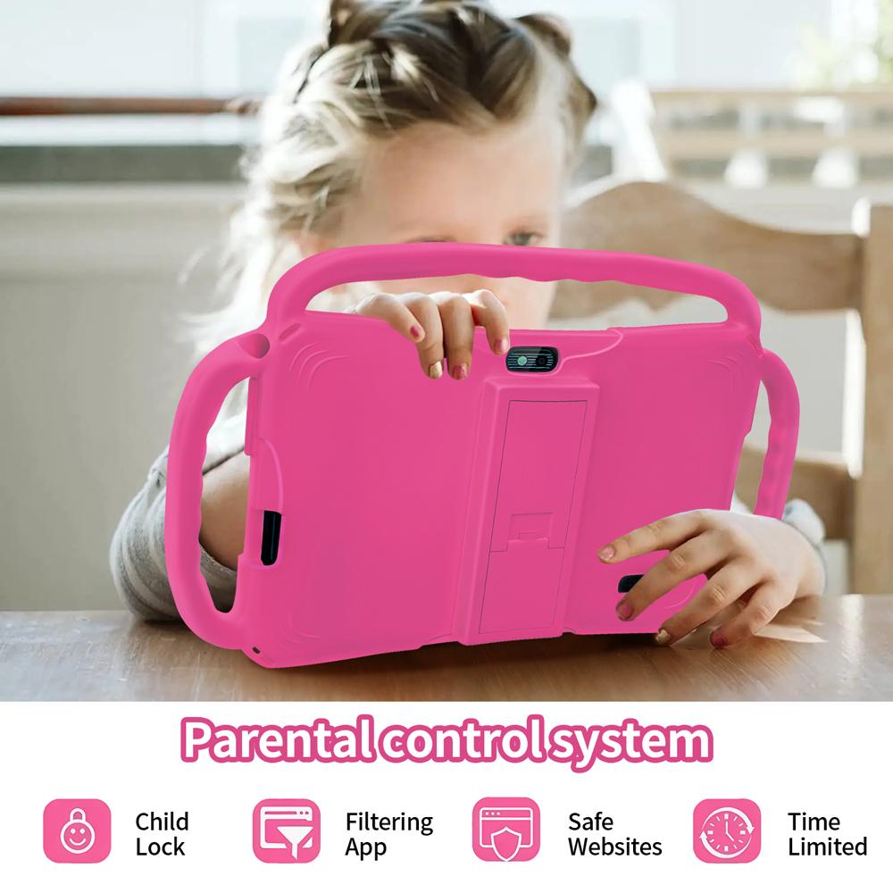 2024 Новый детский планшет K4 BDF, 7 дюймов, Android 9.0, 32 ГБ ПЗУ, 5G, Wi-Fi, 4000 мАч