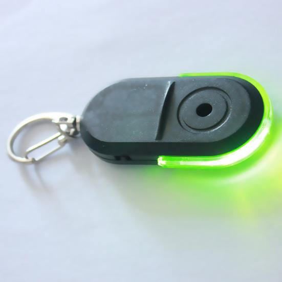 Anti-loss Device Key LED Lights Easy Finder with Whistle Activation To Use Battery Powered