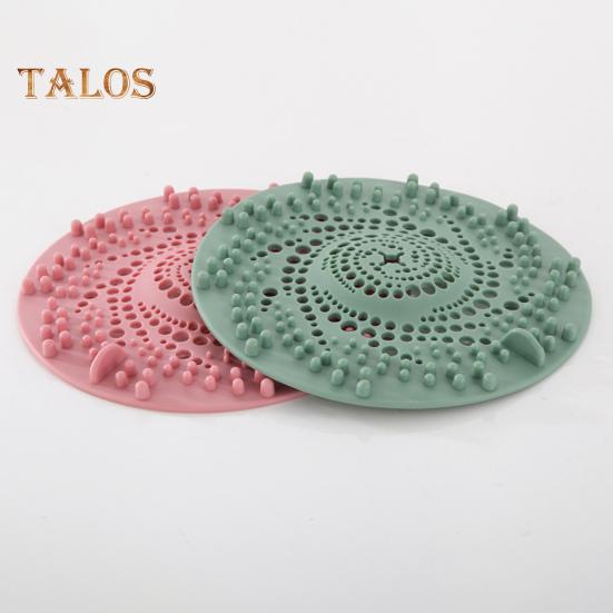 Заглушка для волос, универсальная плотная, с мелкими отверстиями, несколько цветов, отличная ловушка для волос, заглушка фильтра для душа, уплотнительная сливная крышка для дома