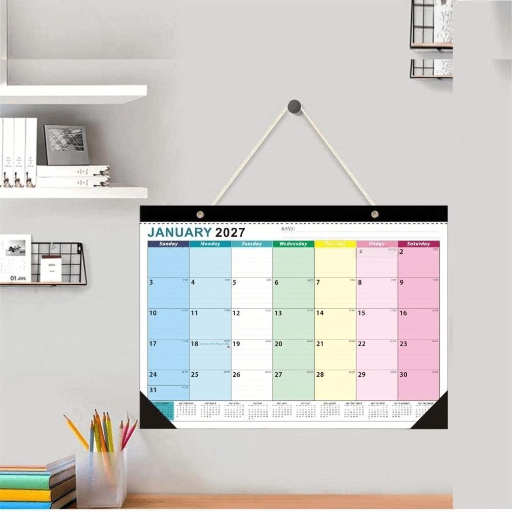 Large Format Monthly Calendar Daily Planning Monthly Schedule Planner School Office