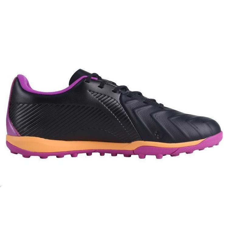 Li Ning MG Многоповерхностные Футбольные Бутсы для Искусственного и Натурального Газона, Нескользящие, Мужские, Черно-Фиолетово-Красные, ASTT015-3