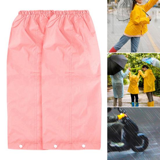 1 пара гетр для ног на открытом воздухе, водонепроницаемый, ветрозащитный, с застежкой-кнопкой, эластичный, для мужчин и женщин, для походов, скалолазания, охоты, велоспорта, защитный чехол