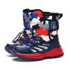 Children's Snow Boots Winter Waterproof Plush Mid-calf Boots Kids Casual Warm Platform Shoes