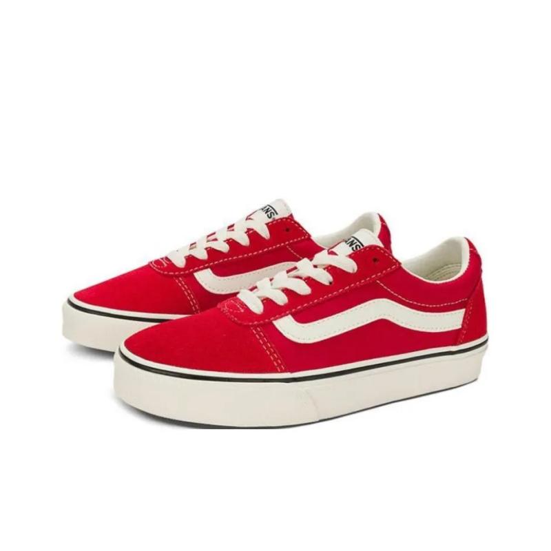 Vans Ward Casual Shoes Kids Sneakers Red VNOA3IUNBOP
