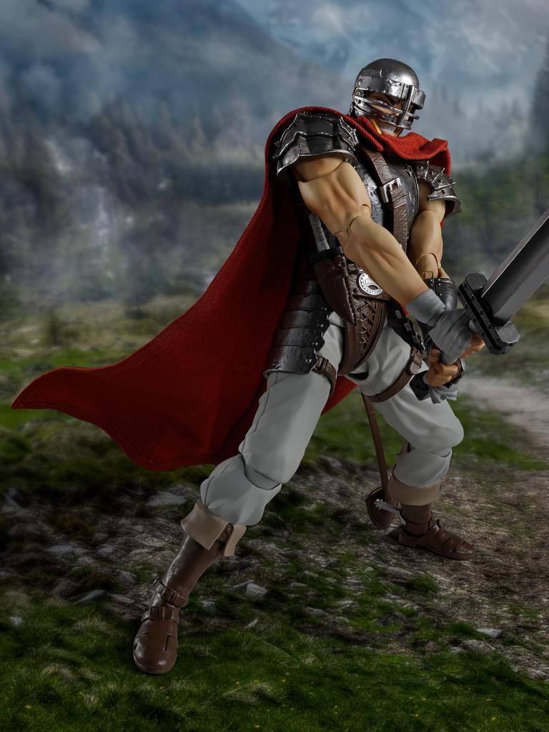TAMASHII NATIONS S.H.Figuarts Berserk Guts (Band of the Hawk) Approx. 160mm PVC & ABS & Fabric Painted Movable Figure