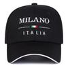 Женские Бейсболки с Вышивкой Букв Milano Italia Весна Осень Для Улицы Регулируемые Повседневные Кепки Шляпа от Солнца Спортивная Кепка Для Мужчин И