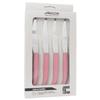 Couteaux à Steak - ARCOS - Set de 4 - Lame Acier Inoxydable NITRUM® - 110/230 мм - Розовый