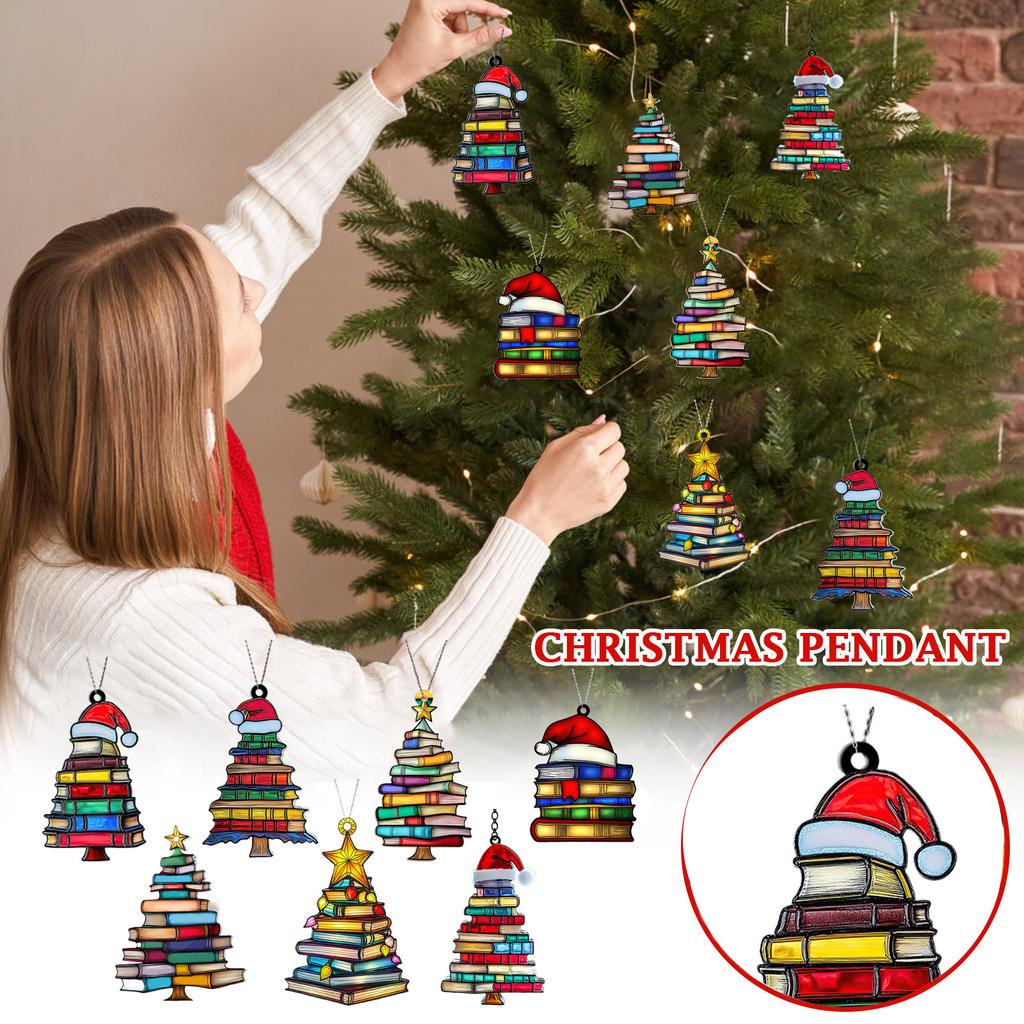 Christmas Tree Decoration, 2D Pendant, Christmas Tree Pendant, Christmas Decoration, Christmas