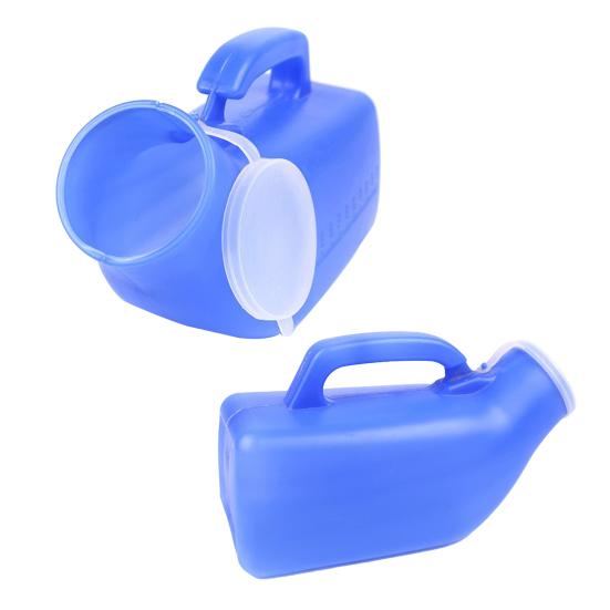 1200 мл Мужской писсуар с крышкой Многоразовый пластиковый писсуар Горшок Мужские писсуарные принадлежности для дома Пожилые лежачие