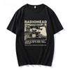 Radiohead T Shirt Men Vintage Classic Tees North America Tour Rock Boy Women's Tshirt Camisetas Hombre Hip Hop Street Casual Top