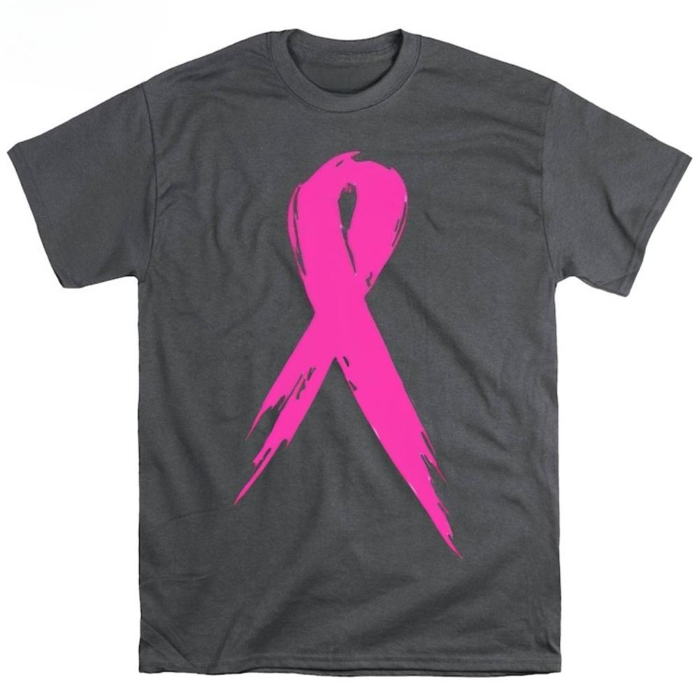 Pink Ribbon Breast Cancer Tshirt Unisex Women Unisex Pink for October Graphic T Shirts Summer Casual Cotton Clothes
