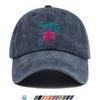 Кепка Бейсболка с принтом Киберпанк Пальма Регулируемая Snapback Легкая Дышащая Подходит для ношения Подходит для M