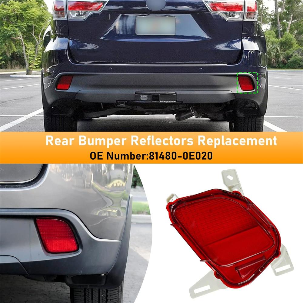 Rear Bumper Reflector Right 814800E020 For Toyota Highlander 2014 2015 2016-2019