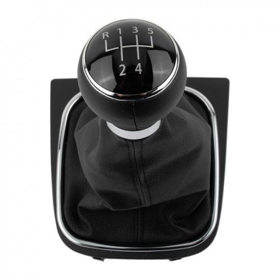Black Shift Boot Gear Knob Kit for EOS For Golf 5 V 6 VI For Jetta For frame