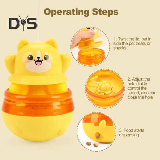 Диспенсер для игрушек и лакомств для кошек с 3 шариками Экологичный, безопасный в использовании, интерактивный мяч-головоломка для кошек, кормушка для домашних животных, аксессуары