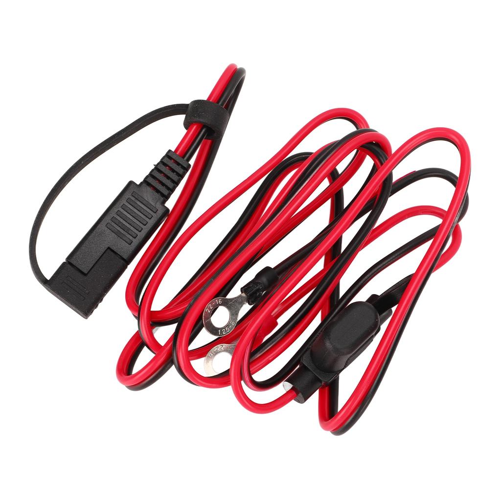 SAE Battery Connector Cable Quick Disconnect SAE To O Ring Terminal Harness for Motorcycle Car