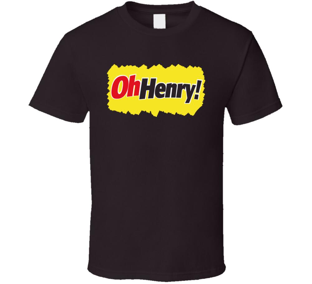 Oh Henry Candy Bar Old School Cool T Shirt Mens Womens Tees Top