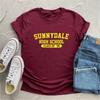 Футболка Sunnydale High School Class of '99 Футболка Buffy - истребительница вампиров Футболка Sunnydale Унисекс Топы с коротким рукавом