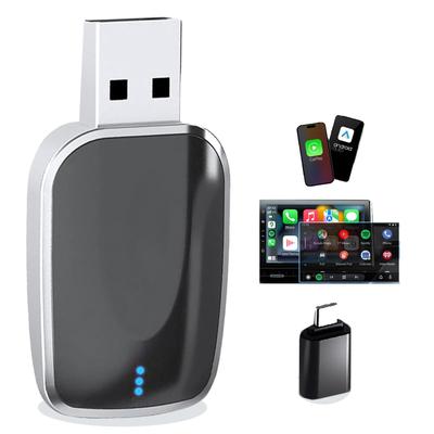 Беспроводной адаптер, CarPlay и Android, Автоадаптер, Поддерживает USB-A и C, Беспроводной, Автоматическое подключение,