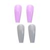 Long Ballerina Full Cover Acrylic Candy Color False Nail Tips Nail Extensions Fake Nails Manicure